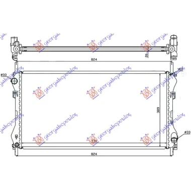 HLAD MOT. 2.0CC TDI-TDCI +/-A/C (77x40)