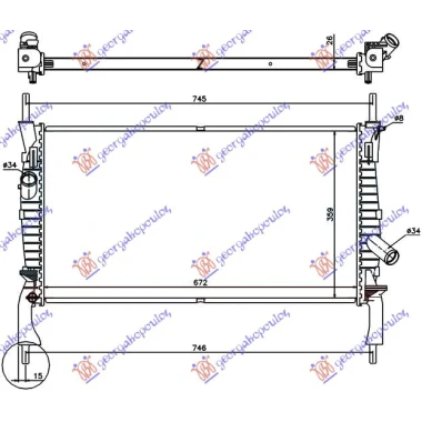 HLAD MOT. 2.2-2.3TDCI-2.4i -A/C (67x38)