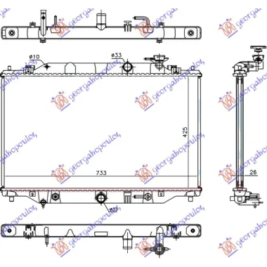 HLAD. MOT. 2.2 DIZ (72.8x42.5x27) (KOYO)