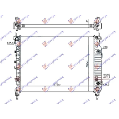 HLAD. MOT. 2.2TDCi AUTO DIZ (670x500x34)