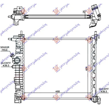 HLAD MOT.1.3-1.7 CDTi (47x42.8) MAN.KOYO