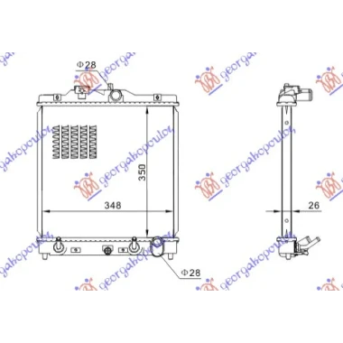HLAD MOT1.4i16V-1.6i 16V(35.2x34.7x27)AU