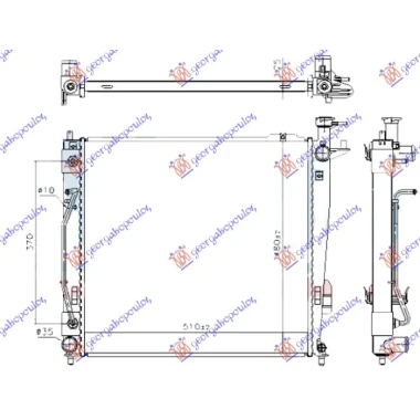 HLAD. MOT.2.0-2.2D AUTO 51x48 HALLA TIP
