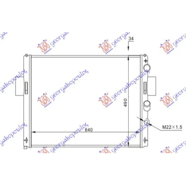 HLAD MOT.2.5D-2.8TDi+A/C(64.2x48.8x34)VA