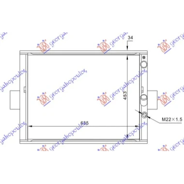 HLAD MOT.2.5D-TDi -A/C(63.8x45x36)T.VALE