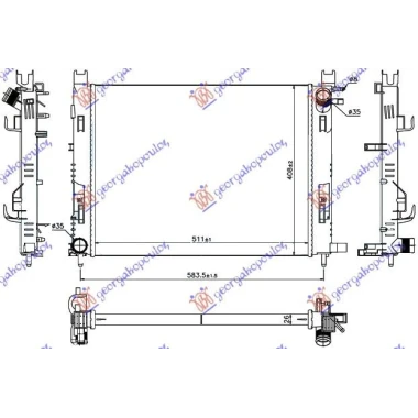 HLAD MOT.BEN-DIZ (+AC) (51x40.8x2.7) 12-