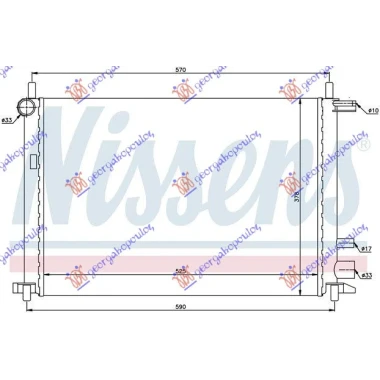 HLAD MOTORA 1.2-1.3-1.4-1.6+A/C(52x37.8)