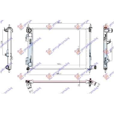 HLAD. MOTORA 1.2-1.4 BENZIN 480x375x16