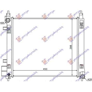 HLAD MOTORA 1.2DIG (45x40) MAN.(HR12DDR)