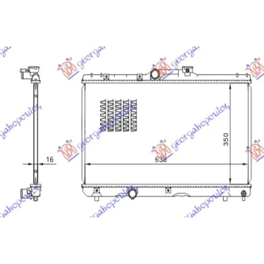 HLAD MOTORA 1.3-1.6 +/-A/C (63.8x35)