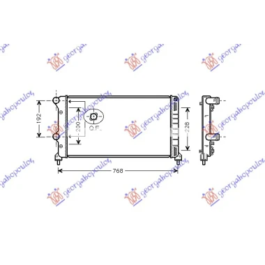 HLAD MOTORA 1.3-1.9cc JTD+/-AC (70x30.6)