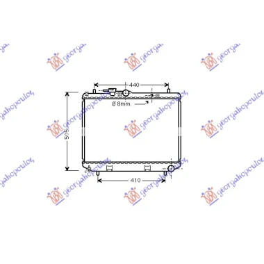 HLAD MOTORA 1.3cc 16V+/-A/C(42.5x57)