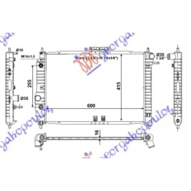 HLAD MOTORA 1.4-1.5 16V(60x41.5)AUTOMATI