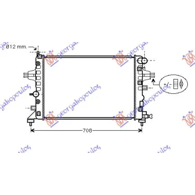 HLAD MOTORA 1.4-1.8cc 16V+/- A/C(60x37)