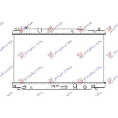 HLAD. MOTORA 1.4 BEN AUTO (350x711x16)