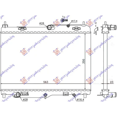HLAD MOTORA 1.4 BENZ. AUTOMATIK(56x35.5)