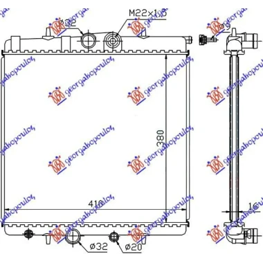 HLAD MOTORA  1.4i 8V  -A/C (38x40)