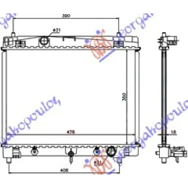 HLAD MOTORA 1.5i16V (AUTOM) (35x48) JAPA