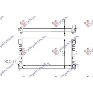 HLAD MOTORA 1.6-1.8 -A/C (52x32)
