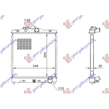 HLAD MOTORA 1.6 VTEC 150 PS (35x35x27)