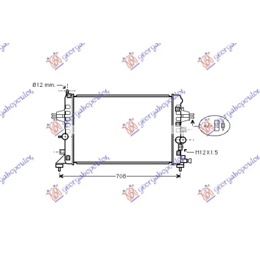 HLAD MOTORA 1.6CC 16V+/- A/C (60x37)