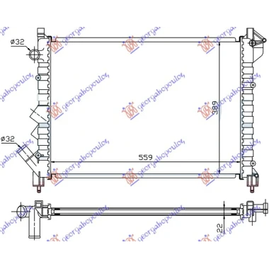 HLAD MOTORA 1.8-2.0-A/C (56x41.4)