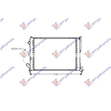 HLAD MOTORA 1.8-2.0 +/-A/C (63.4x43.8)