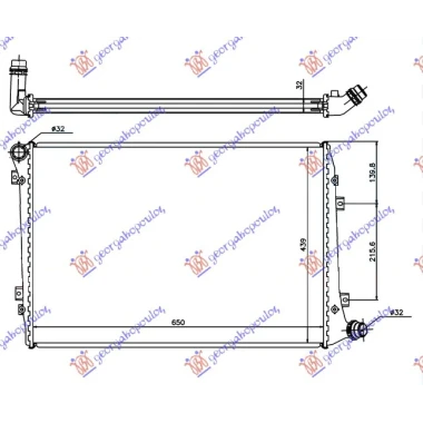 HLAD MOTORA 1.9-2.0TDi MAN/AUT (65x44)