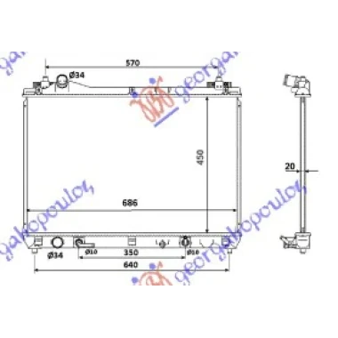 HLAD MOTORA 2.0 16 V.VVTi (45x69x16)AUTO