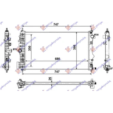 HLAD MOTORA 2.0 TURBO +/-A/C(68x40)AUTOM