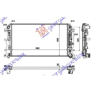 HLAD MOTORA 00- CDI MANUAL +/-AC