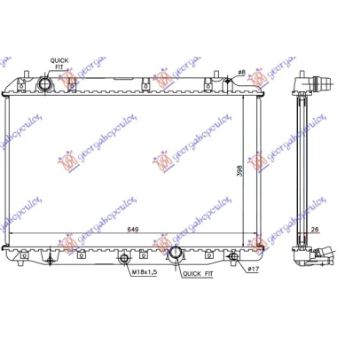 HLAD MOTORA 2.2 CTDi (39.5x65x26) MANUAL