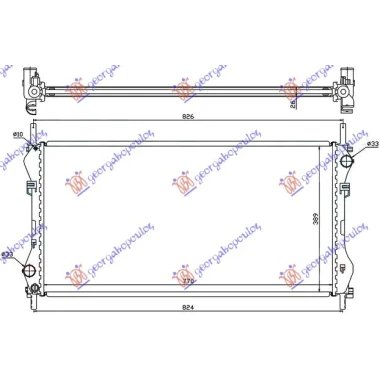 HLAD MOTORA 2.3i16V-2.4TD +/-AC (77x40)