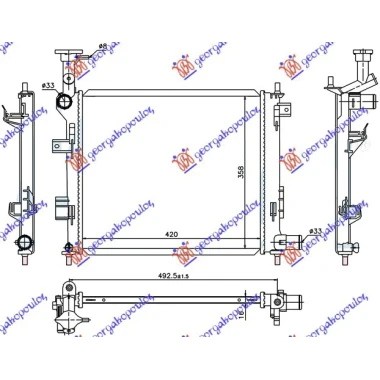 HLAD MOTORA BENZIN (42x37)MANUAL