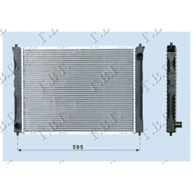 HLAD. MOTORA BENZIN/DIZEL (38x55x2.6)