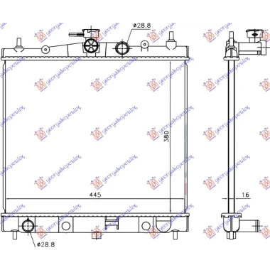 HLAD.1.2-1.4 SA/BEZ KLI.BENZ.(380x445x16