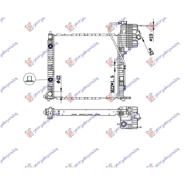 HLAD.BENZ/DIZ.MAN/AUTO +A/C(57x56)