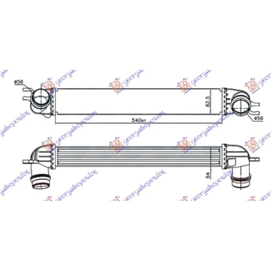 HLAD.INT.1.6-2.0DIZEL(540x85x64)BRZ.SPOJ