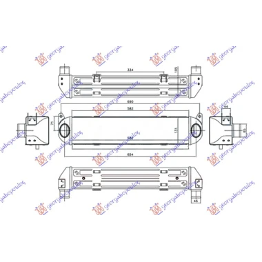 HLAD.INTER. 2.7 Tdi DIZEL (ALUMINIJUM)