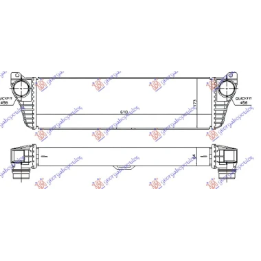HLAD.INTERC. 2.0-2.2 Cdi (610x170x64)10-