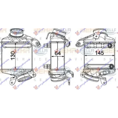 HLAD.INTERC. 4.0-4.4 BENZ (130x144x64)