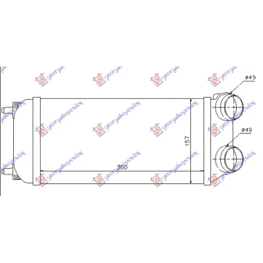 HLAD.INTERC.1.6/2.0 HDi (300x155x80)