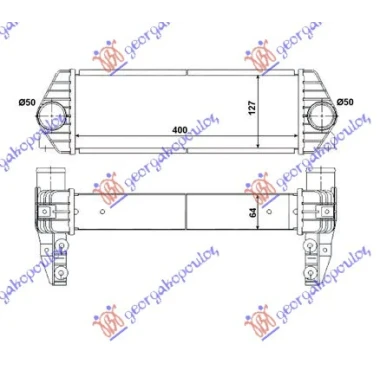 HLAD.INTERC.1.8 Di/TDCI DIZEL 07-