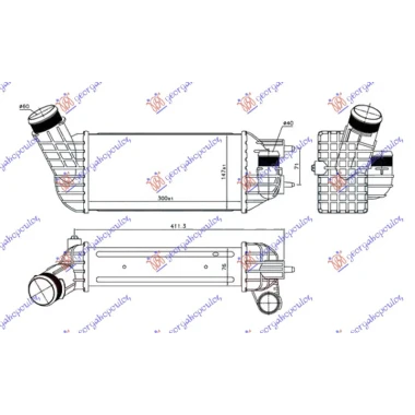 HLAD.INTERC.2.0 HDI DIZEL DIAM.60/40