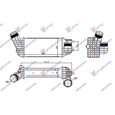 HLAD.INTERC.2.0 HDI DIZEL DIAM.60/60