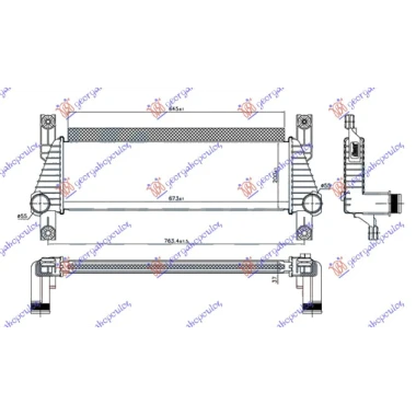 HLAD.INTERC.2.2 TDCi DSL(673x200x37)