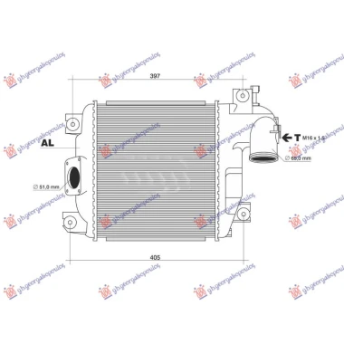HLAD.INTERC.2.5-3.0 D4d (275x302x50)