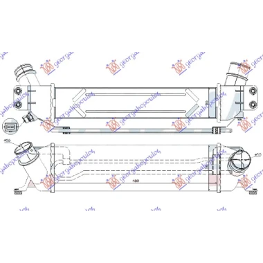 HLAD.INTERC.2.5 CRDi DIZ.(480x135x90)10-