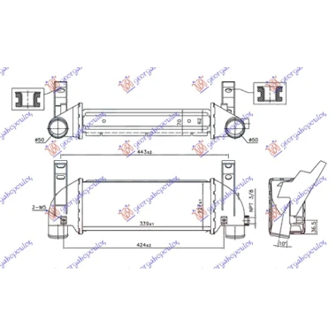 HLAD.INTERCOOL.1.8Di/TDCi -07(340x128x62