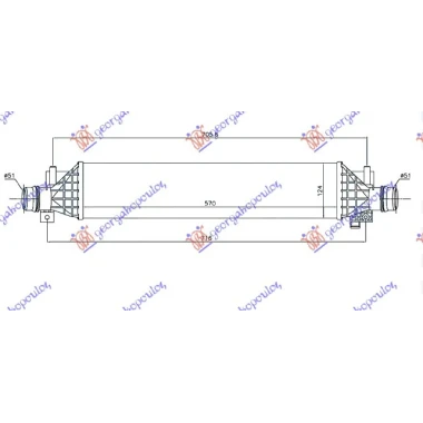 HLAD.INTERCOOLER 1.4i 16V TURBO A14/B14N